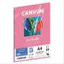 Imagem de Papel A4 185g Canson iris vivaldi rosa chiclete com 25 folhas