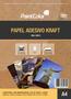 Papel Adesivo Kraft para Jato de Tinta 135g A4 100 Folhas - nano Imagem de Papel Adesivo Kraft para Jato de Tinta 135g A4 100 Folhas