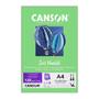 Imagem de Papel Canson A4 Iris Vivaldi 120G 25Fls Verde Claro