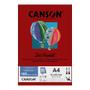 Imagem de Papel Canson A4 Iris Vivaldi 185G 25Fls Grena