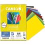 Imagem de Papel Canson Iris Vivaldi A4 185g 25 Folhas 10 Cores Sortidas