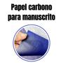 Imagem de Papel carbono para manuscrito azul a4 com 100 folhas - cis