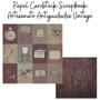 Imagem de Papel Cardstock Scrapbook Artesanato Antiguidades Vintage