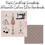 Imagem de Papel Cardstock Scrapbook Artesanato Costura Estilo Handmade