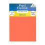 Imagem de Papel Color Plus Laranja A4 210x297mm 180g Romitec 25Fls