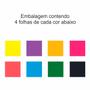 Imagem de Papel Colorido Multi 8 Cores Trident A4 120gr Color Plus