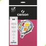 Imagem de Papel Colorido Na Massa 10 Folhas A4 180g/m² Canson Color PH Neutro