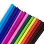 Imagem de Papel Crepom 48cm X 2m Pacote Com 20 Unidades Com 1 Cor Só Várias Cores Disponíveis Atacado - Azul Royal