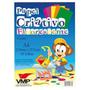 Imagem de Papel Criativo Colorido Fluorescente - Vmp - Pacote C/50 Folhas