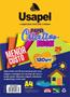 Imagem de Papel Criativo Neon 5 Cores A4 120g Pct 25Fls Usapel