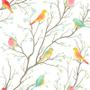 Imagem de Papel De Parede - 0,58 X 1,50 M Birds II