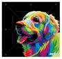 Imagem de Papel De Parede 3D Animais Cachorro Golden Arte 3,5M Anm366