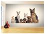 Imagem de Papel De Parede 3D Animais Cão Gato Petshop 3,5M Anm422