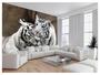 Imagem de Papel De Parede 3D Animais Casal Tigres Branco 3,5M Anm570