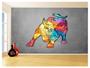 Imagem de Papel De Parede 3D Animais Pop Art Touro Bull 3,5M Pxa195