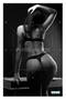 Imagem de Papel De Parede 3D Arte Mulher Sexy Lingerie 3,5M Tra164