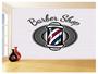 Imagem de Papel De Parede 3D Barbearia Barber Shop Logo 3,5M Brb17