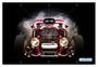 Imagem de Papel De Parede 3D Carro Antigo Hot Rod Custom 3,5M Cxr01
