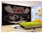 Imagem de Papel De Parede 3D Carro Antigo Hot Rod Pin Up 3,5M Cxr98