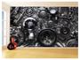 Imagem de Papel De Parede 3D Carro Antigo Motor V8 Mural 3,5M Cxr78