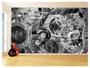 Imagem de Papel De Parede 3D Carro Antigo Motor V8 Mural 3,5M Cxr87