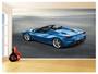 Imagem de Papel De Parede 3D Carro Ferrari Azul Pista 3,5M Car119