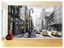 Imagem de Papel De Parede 3D Cidade New York Preto Branco 3,5M Ncd290