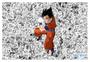 Imagem de Papel De Parede 3D Dragon Ball Goku Gohan Anime 3,5M Dbz603