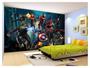 Imagem de Papel De Parede 3D Heróis Vingadores Hulk Thor 3,5M Nhma121