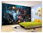 Imagem de Papel De Parede 3D Heróis Vingadores Hulk Thor 3,5M Nhma122