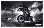 Imagem de Papel De Parede 3D Moto Custom Chopper Viagem 3,5M Bkm111