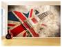 Imagem de Papel De Parede 3D Musica Guitarra Uk Inglaterra 3,5M Mus46