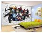 Imagem de Papel De Parede 3D Vingadores Entrando Quarto 3,5M Nhma110