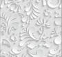 Imagem de Papel De Parede Adesivo Arabesco Floral Branco 300X52Cm