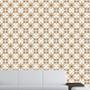 Imagem de Papel de Parede Adesivo Arabesco Marrom - 010