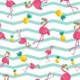 Imagem de Papel De Parede Adesivo Chevron Flamingo N03006 0,58X3,00M