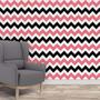 Imagem de Papel De Parede Adesivo Chevron Mod 106 Vinílico 59x300cm