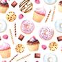 Imagem de Papel de Parede Adesivo - Cupcakes - Doceria - 061ppc