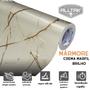 Imagem de Papel De Parede Adesivo Decor Mármore Crema Marfil brilhante 2mtx60cm