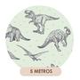 Imagem de Papel De Parede Adesivo Dinossauros Quarto De Menino 5m