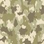 Imagem de Papel De Parede Adesivo Exercito Camuflagem Verde Musgo Sala Quarto  1m