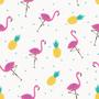 Imagem de Papel de Parede Adesivo - Flamingos - 122ppv