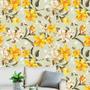 Imagem de Papel de Parede Adesivo Floral Amarelo - 229