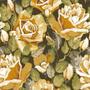 Imagem de Papel De Parede Adesivo Floral Efeito Tinta - 1,60M