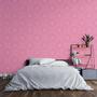 Imagem de Papel de Parede Adesivo Floral Rosa N03035 Rolo 0,58X2,5M