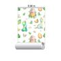 Imagem de Papel De Parede Adesivo Infantil Dino N014039 Rolo 0,58x3M