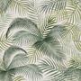 Imagem de Papel De Parede Adesivo Lavável Folhas de Palmeira Tons Verdes Quarto Sala de Estar
