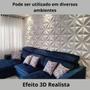 Imagem de Papel de Parede Adesivo Lavavel Sala Quarto Cozinha 3D Decorativo Gesso Flor