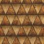 Imagem de Papel De Parede Adesivo Lavável Triângulos De Sucupira 9M