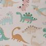 Imagem de Papel De Parede Adesivo Sala Quarto Cozinha Infantil Rolo 45x10m Multicolorido Dinossauros cód. 1559